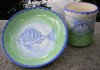 Cottage Fish Mug 3 1/2" x 4"